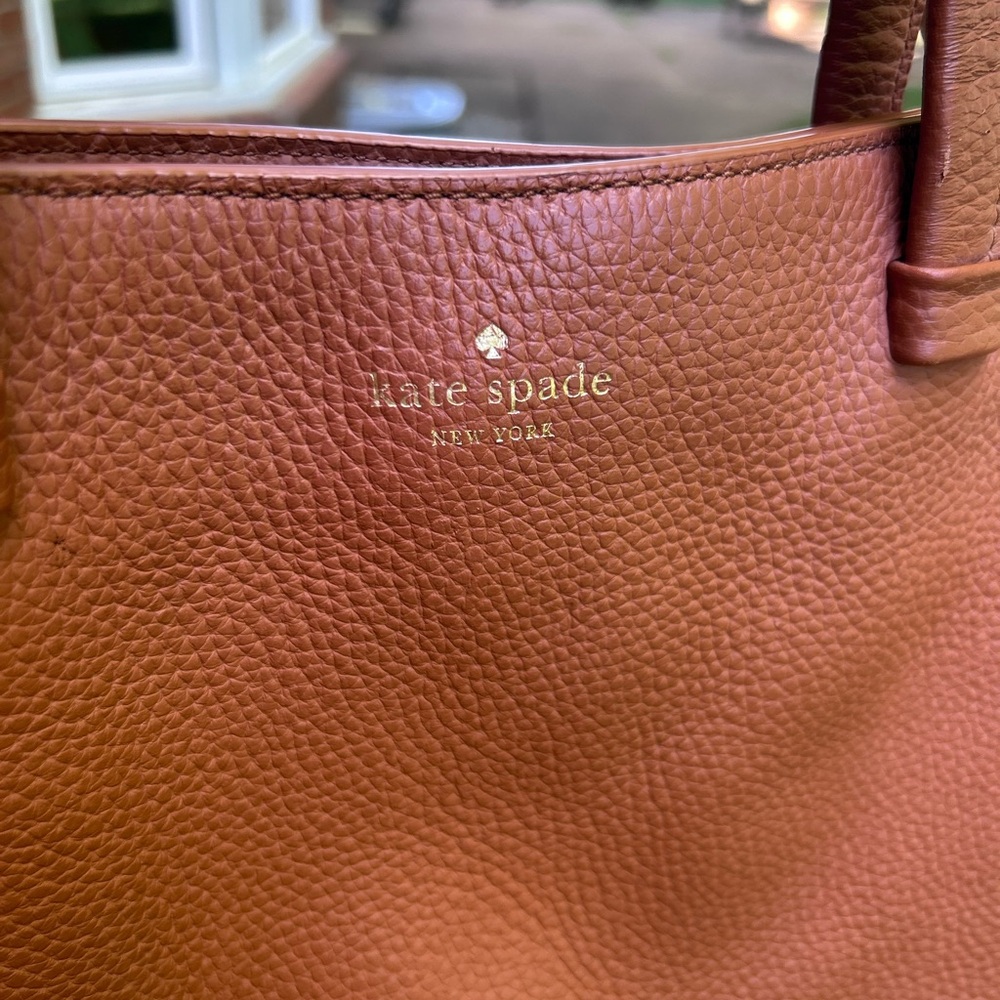 Kate Spade Sheffield Dorma Tote in Warm Cognac - Picture 10 of 11